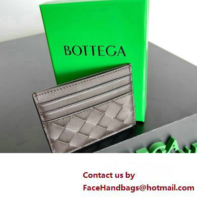 Bottega Veneta Intrecciato Credit Card Case fondant 2024