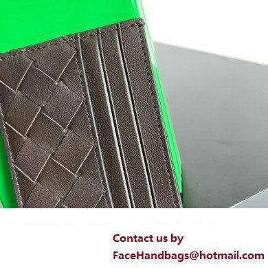 Bottega Veneta Intrecciato Credit Card Case fondant 2024