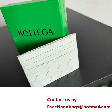 Bottega Veneta Intrecciato Credit Card Case light green 2024