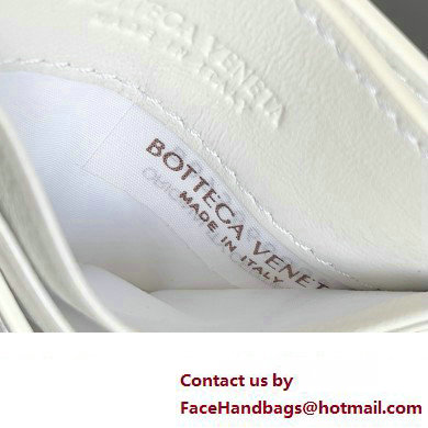 Bottega Veneta Intrecciato Credit Card Case white 2024