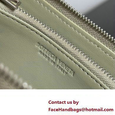 Bottega Veneta Intrecciato Zip Around Wallet Taupe 2023