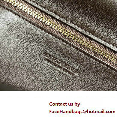 Bottega Veneta Long Clutch Andiamo With Handle Intrecciato leather bag FONDANT with metallic knot closure 2024