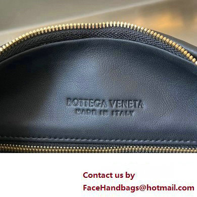 Bottega Veneta Medium Gemelli Intrecciato leather shoulder bag 764281 Black 2023