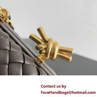 Bottega Veneta Minaudiere knot clutch Fondant 2024