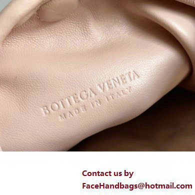 Bottega Veneta Mini Hop Intrecciato leather cross-body Bag with detachable strap pink 2024