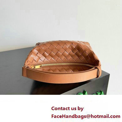 Bottega Veneta Mini Wallace Intrecciato leather shoulder bag Wood 2023