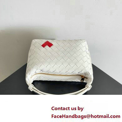 Bottega Veneta Mini Wallace Shoulder bag White / Vernis 2024