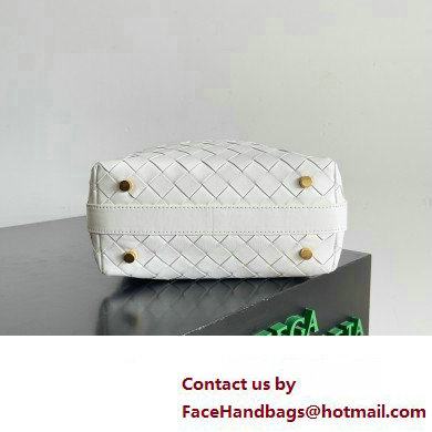 Bottega Veneta Mini Wallace Shoulder bag White / Vernis 2024