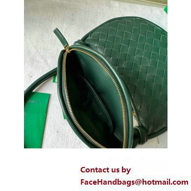 Bottega Veneta Small Gemelli Intrecciato leather shoulder bag 776764 EMERALD GREEN 2024