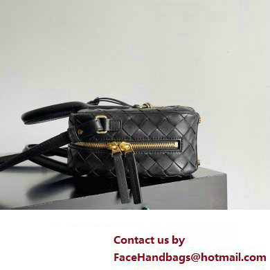 Bottega Veneta Small Getaway Intrecciato leather top handle bag with adjustable and detachable strap Black 2024