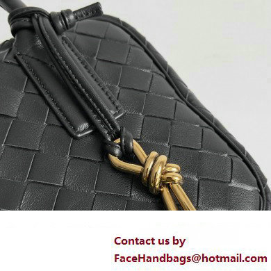 Bottega Veneta Small Getaway Intrecciato leather top handle bag with adjustable and detachable strap Black 2024