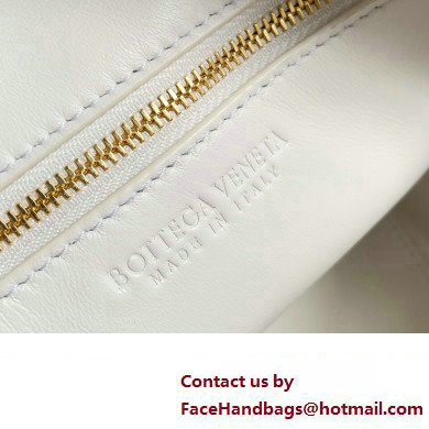 Bottega Veneta Small Getaway Intrecciato leather top handle bag with adjustable and detachable strap White 2024