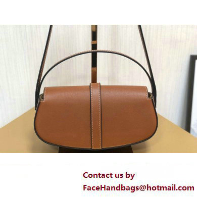 Celine CLUTCH ON STRAP TABOU Bag in Smooth calfskin Tan