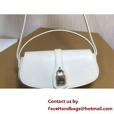 Celine CLUTCH ON STRAP TABOU Bag in Smooth calfskin White