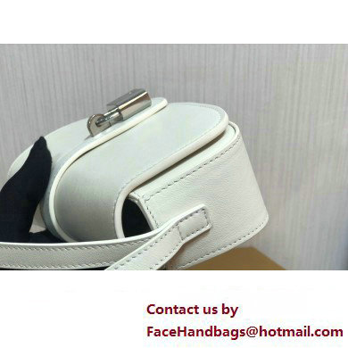 Celine CLUTCH ON STRAP TABOU Bag in Smooth calfskin White