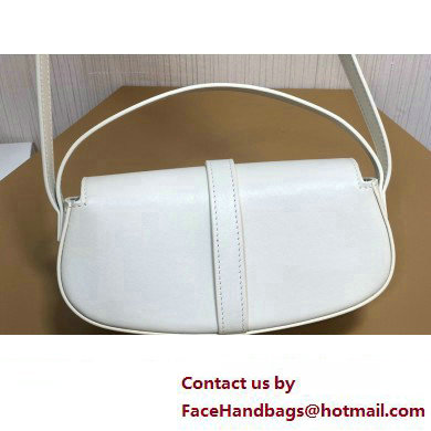 Celine CLUTCH ON STRAP TABOU Bag in Smooth calfskin White