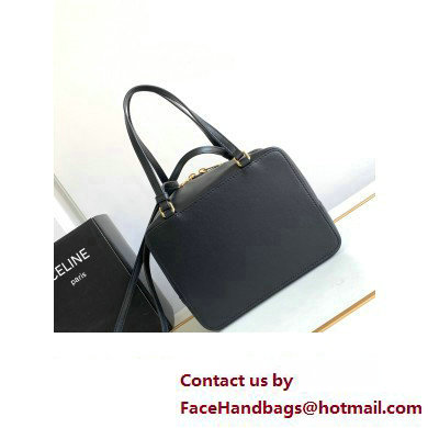 Celine FOLDED CUBE BAG in Smooth Calfskin Black