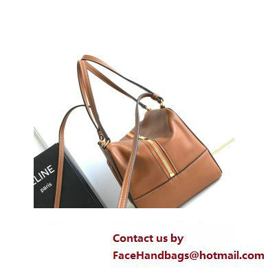 Celine FOLDED CUBE BAG in Smooth Calfskin Tan