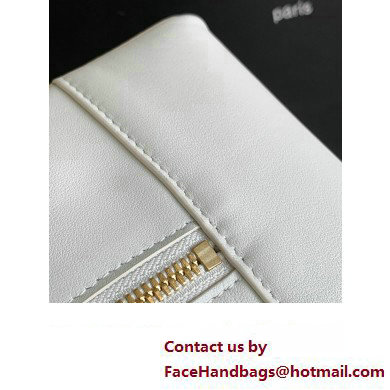 Celine FOLDED CUBE BAG in Smooth Calfskin White