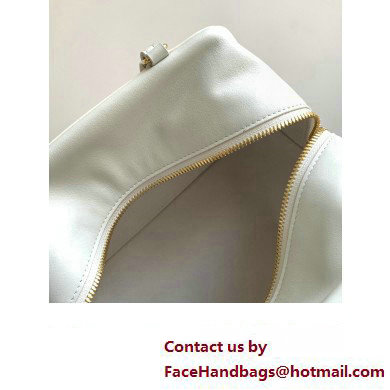 Celine FOLDED CUBE BAG in Smooth Calfskin White