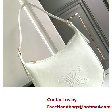 Celine HELOISE BAG in supple calfskin White