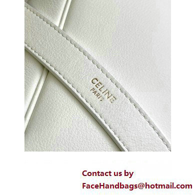 Celine HELOISE BAG in supple calfskin White