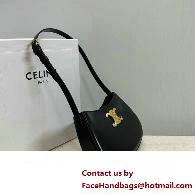 Celine MEDIUM TILLY BAG in shiny calfskin Black 2024