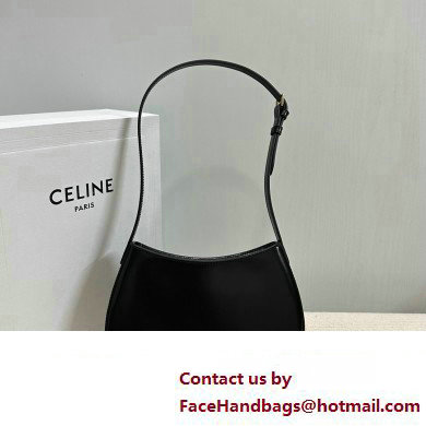 Celine MEDIUM TILLY BAG in shiny calfskin Black 2024