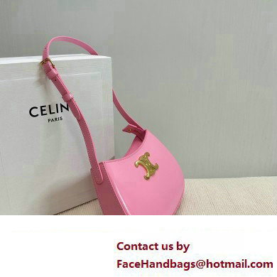 Celine MEDIUM TILLY BAG in shiny calfskin Pink 2024