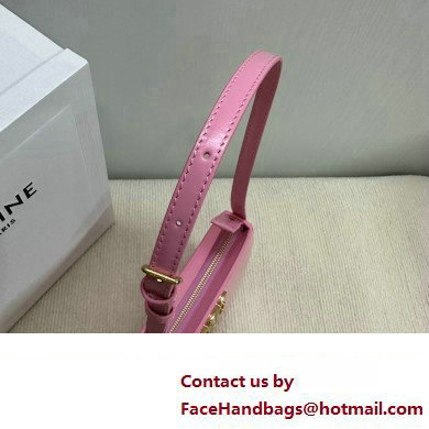 Celine MEDIUM TILLY BAG in shiny calfskin Pink 2024