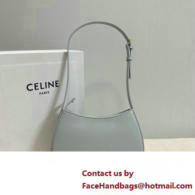 Celine MEDIUM TILLY BAG in shiny calfskin Sky Blue 2024