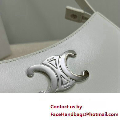 Celine MEDIUM TILLY BAG in shiny calfskin White 2024