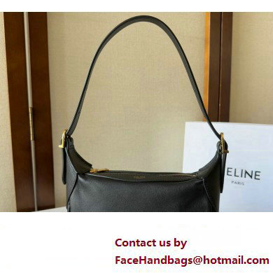 Celine MINI ROMY Bag in SUPPLE CALFSKIN Black 2024