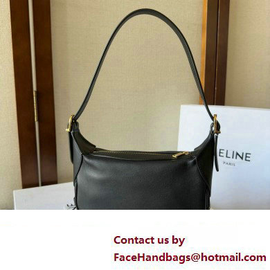 Celine MINI ROMY Bag in SUPPLE CALFSKIN Black 2024