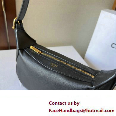 Celine MINI ROMY Bag in SUPPLE CALFSKIN Black 2024