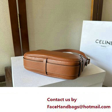 Celine MINI ROMY Bag in SUPPLE CALFSKIN Brown 2024