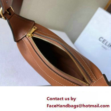 Celine MINI ROMY Bag in SUPPLE CALFSKIN Brown 2024