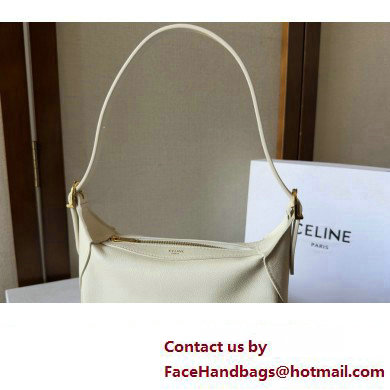 Celine MINI ROMY Bag in SUPPLE CALFSKIN White 2024