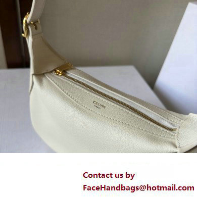 Celine MINI ROMY Bag in SUPPLE CALFSKIN White 2024