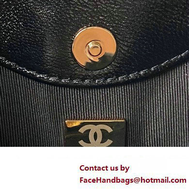 Chanel 31 nano Shopping Bag in Calfskin black 2024