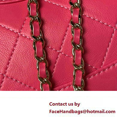 Chanel 31 nano Shopping Bag in Calfskin fuchsia 2024