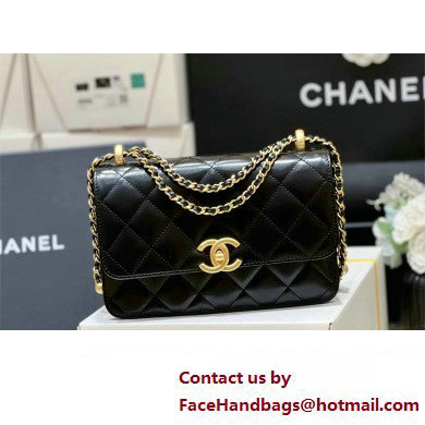 Chanel Calfskin Mini Flap Bag AP2615/AP2649 BLACK 2021