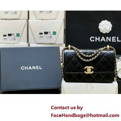 Chanel Calfskin Mini Flap Bag AP2615/AP2649 BLACK 2021