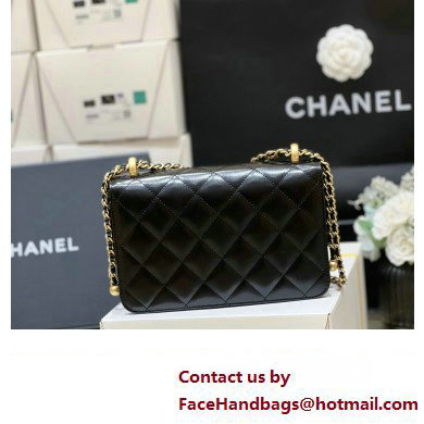 Chanel Calfskin Mini Flap Bag AP2615/AP2649 BLACK 2021