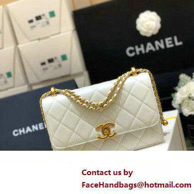 Chanel Calfskin Mini Flap Bag AP2615/AP2649 WHITE 2021