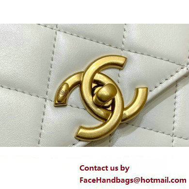 Chanel Calfskin Mini Flap Bag AP2615/AP2649 WHITE 2021