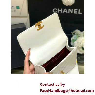 Chanel Calfskin Mini Flap Bag AP2615/AP2649 WHITE 2021