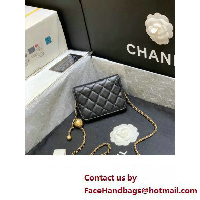 Chanel Lambskin Waist Bag AP1465 Black 2023 (ORIGINAL QUALITY)