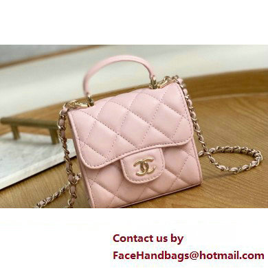 Chanel Mini Clutch with Chain Bag AP2682 81191 Pink