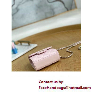 Chanel Mini Clutch with Chain Bag AP2682 81191 Pink